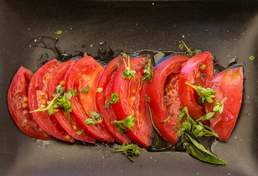 Amanida de tomàquet, recepta