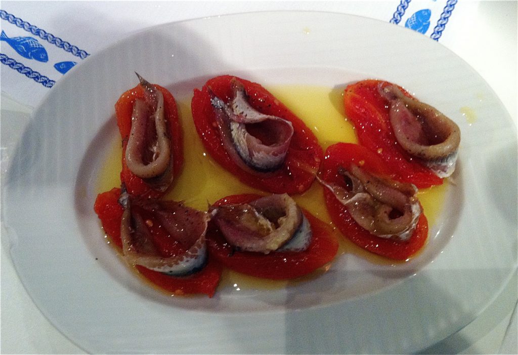 Amanida de tomàquet confitat, recepta