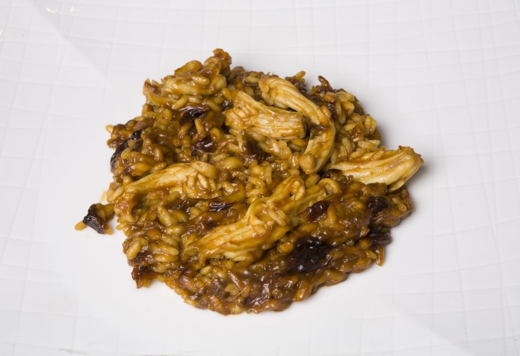 Arros sec d'espardenyes, recepta