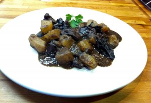 Estofat de cérvol, recepta