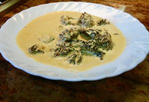 Múrgoles a la crema, recepta