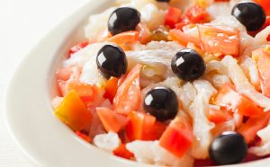 Esqueixada de bacallà, recepta