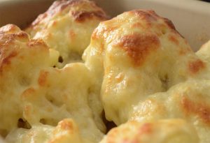 Coliflor amb beixamel gratinada, recepta