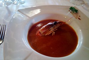 Crema de marisc, recepta