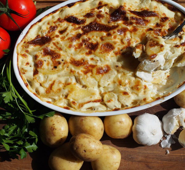 Patates a la crema, recepta