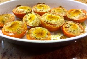 Tomàquets al forn, recepta