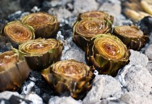 carxofes a la brasa