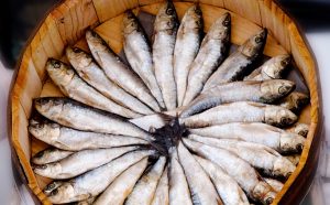 Arengades a la brasa, recepta