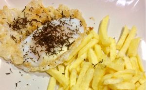 Ous ferrats d'oca amb tòfona, recepta