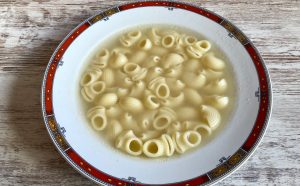 Sopa de galets, recepta