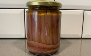 Anxoves en oli, recepta