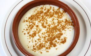 Menjar blanc d'arròs, mató de monja, recepta