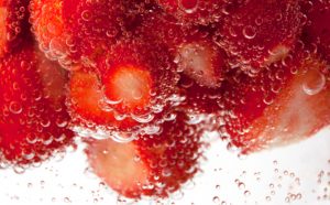 Maduixes de bosc amb cava, recepta