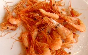 Gamba panxuda fregida, recepta