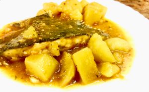 Suquet de turbot, recepta