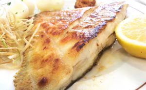 Turbot amb mantega i llimona, recepta