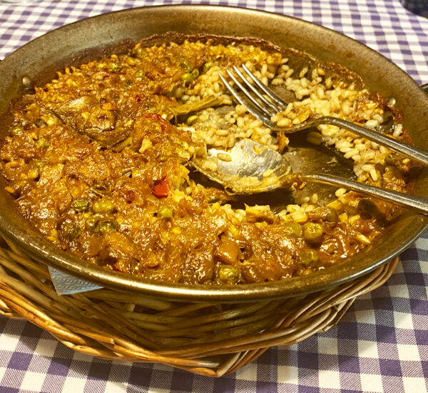 Arròs de bacallà