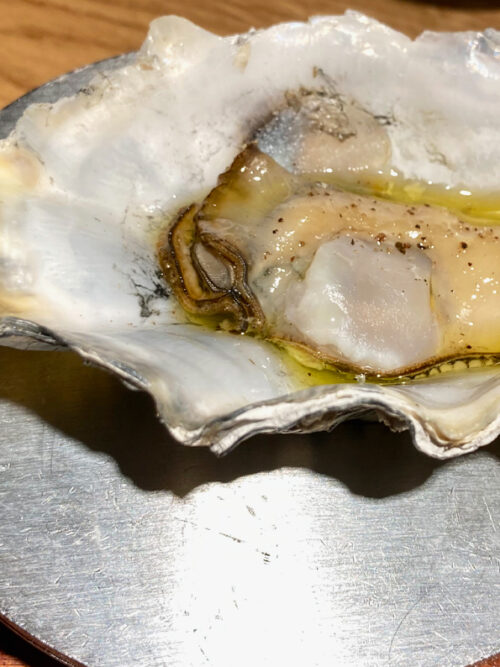 Ostres a la brasa, recepta, cuina tradicional