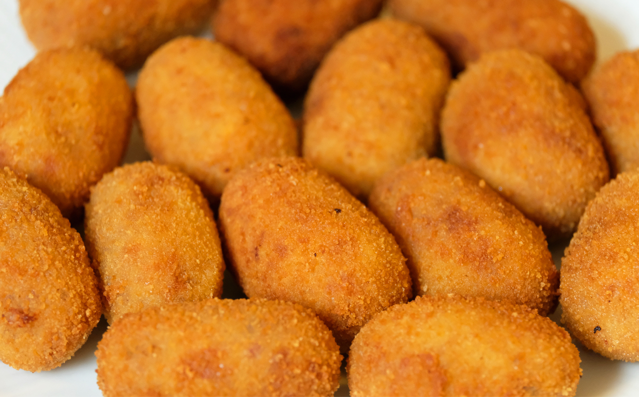 Croquetes de pernil, recepta